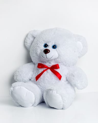 ⁨Miś TOMMY 65cm biały⁩ w sklepie Wasserman.eu