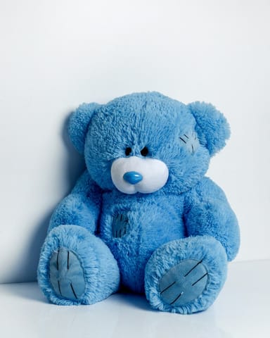 ⁨TEDDY bear 60 cm blue⁩ at Wasserman.eu