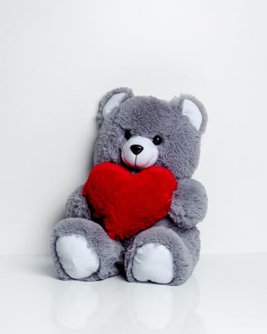 ⁨FRANK teddy bear 50 cm grey⁩ at Wasserman.eu