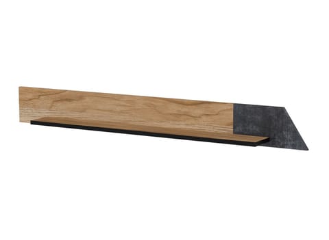 ⁨Cama OVO shelf 130x20xH15 oak/concrete⁩ at Wasserman.eu