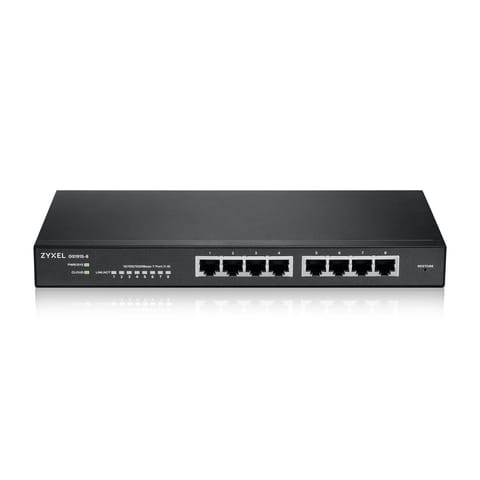 ⁨Zyxel GS1915-8 Managed L2 Gigabit Ethernet (10/100/1000) Black⁩ at Wasserman.eu