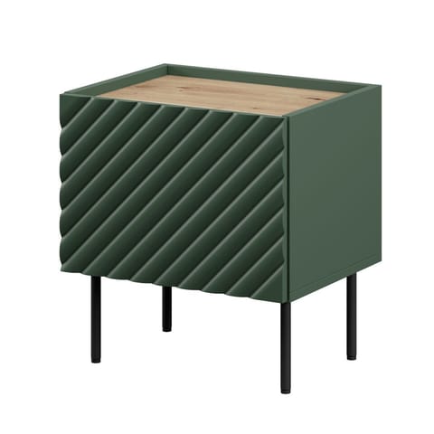 ⁨ONDA bedside table 2 pcs. 50x40x54 Green⁩ at Wasserman.eu