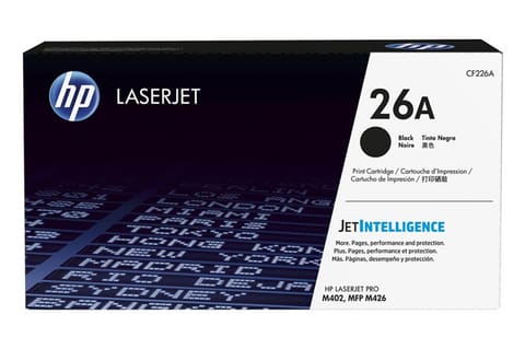 ⁨HP 26A Black Original LaserJet Toner Cartridge⁩ at Wasserman.eu