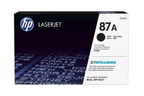 ⁨HP 87A Black LaserJet Toner Cartridge CF287A⁩ at Wasserman.eu