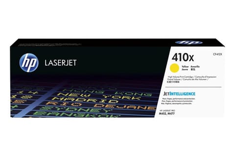 ⁨Laser Toner cartridge HP 410X Yellow CF412X⁩ at Wasserman.eu
