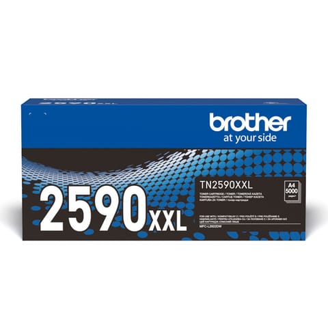 ⁨Brother oryginalny toner TN2590XXL, black, 5000s⁩ w sklepie Wasserman.eu