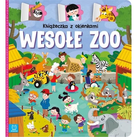 ⁨Książeczka z okienkami zoo⁩ w sklepie Wasserman.eu