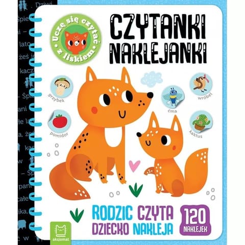 Czytanki naklejanki z liskiem w sklepie Wasserman.eu