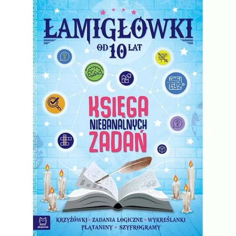 Łamigłówki księga zadań 10+ w sklepie Wasserman.eu