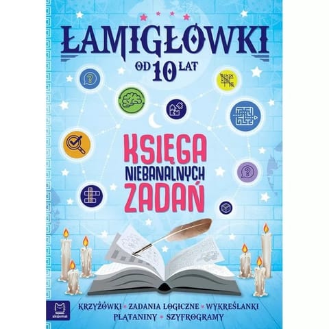 ⁨Łamigłówki księga zadań 10+⁩ w sklepie Wasserman.eu