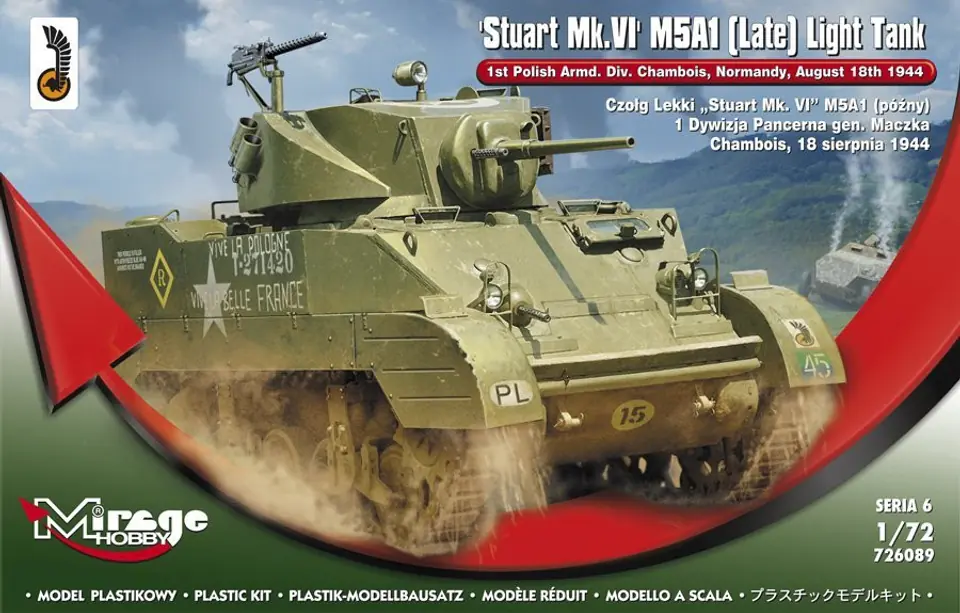 Light tank Stuart Mk VI M5A1 at Wasserman.eu