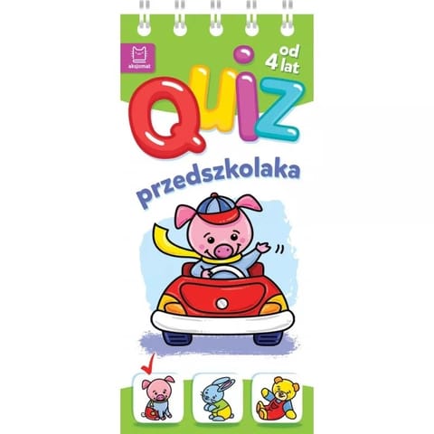 ⁨Quiz przedszkolaka z świnką 4+⁩ w sklepie Wasserman.eu