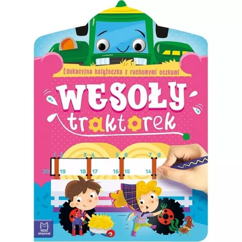 Wesoły traktorek z oczkami w sklepie Wasserman.eu