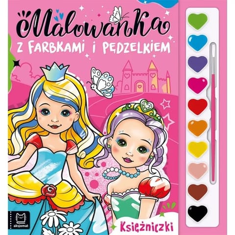 Malowanka z farbkami księżnicz w sklepie Wasserman.eu
