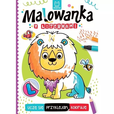 Malowanka z literkami w sklepie Wasserman.eu