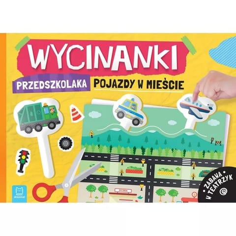 ⁨Pojazdy w mieście teatrzyk⁩ w sklepie Wasserman.eu