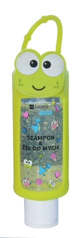 ⁨HISKIN for Kids Szampon i żel do mycia ciała 2w1 - Żaba 100 ml⁩ w sklepie Wasserman.eu