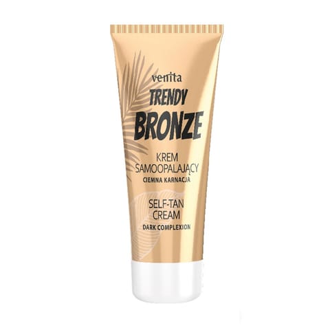 ⁨VENITA Trendy Bronze Krem samoopalający - ciemna karnacja 75 ml⁩ w sklepie Wasserman.eu