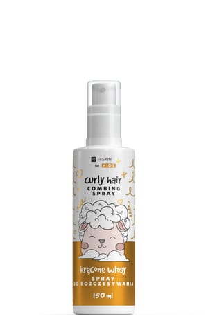 ⁨HISKIN for Kids Curly Spray do rozczesywania kręconych włosów 150 ml⁩ w sklepie Wasserman.eu