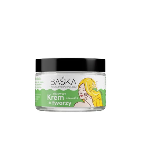 ⁨BAŚKA Krem do twarzy odżywczy - konwalia 50 ml⁩ w sklepie Wasserman.eu