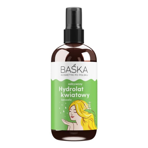 ⁨BAŚKA Hydrolat kwiatowy do twarzy odżywczy - konwalia 100 ml⁩ w sklepie Wasserman.eu