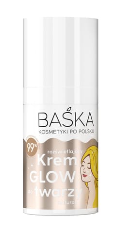 ⁨BAŚKA Krem do twarzy - GLOW Natural 30 ml⁩ w sklepie Wasserman.eu