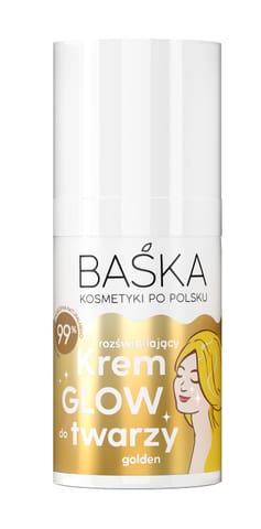 ⁨BAŚKA Krem do twarzy - GLOW Gold 30 ml⁩ w sklepie Wasserman.eu