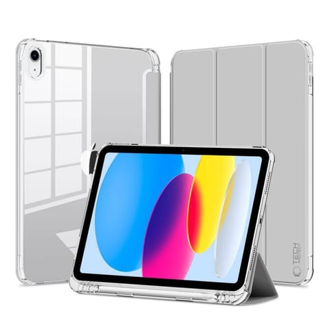 ⁨Etui APPLE IPAD 10.9 (10GEN) Tech-Protect SC Pen szare⁩ w sklepie Wasserman.eu