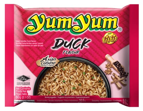 ⁨Yum Yum Zupa Instant o Smaku Kaczki z Makaronem 60 g⁩ w sklepie Wasserman.eu