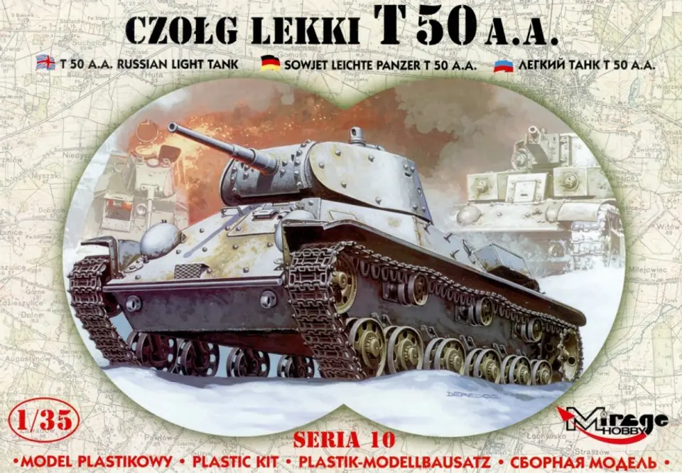⁨T50 Czołg Lekki⁩ w sklepie Wasserman.eu