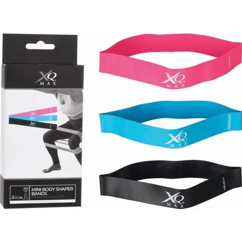 ⁨ZESTAW GUM DO ĆWICZEŃ FITNESS CROSSFIT MINI BAND 3W1 XQMAX⁩ w sklepie Wasserman.eu