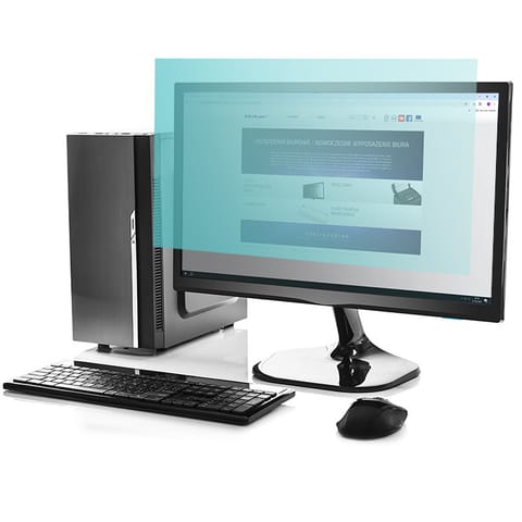 ⁨Anti Blue Lighr Filter 23 inches | 16:9 | Eye protection | Anti Glare | Matte | for monitor⁩ at Wasserman.eu