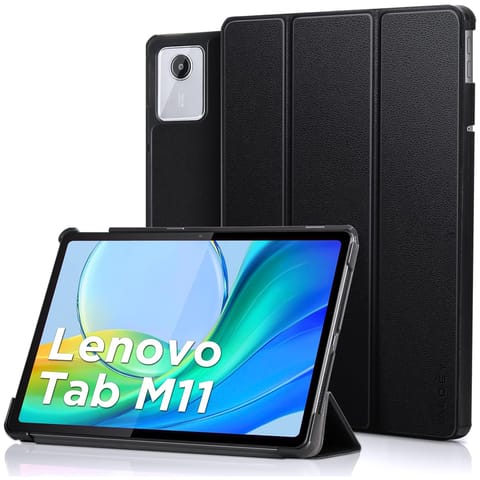 ⁨Etui do Lenovo Tab M11 10.95" TB330FU / TB330XU / TB331FC Book Case Cover z klapką obudowa futerał pokrowiec Alogy Czarne⁩ w sklepie Wasserman.eu