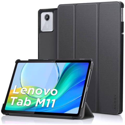 ⁨Etui do Lenovo Tab M11 10.95" TB330FU / TB330XU / TB331FC Book Case Cover z klapką obudowa futerał pokrowiec Alogy Szare⁩ w sklepie Wasserman.eu