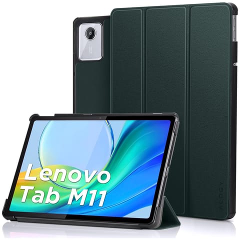 ⁨Etui do Lenovo Tab M11 10.95" TB330FU / TB330XU / TB331FC Book Case Cover z klapką obudowa futerał pokrowiec Alogy Zielone⁩ w sklepie Wasserman.eu