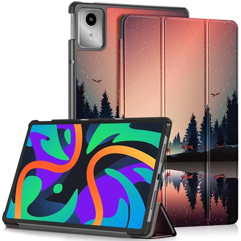 ⁨Etui do Lenovo Tab M11 10.95" TB330FU / TB330XU / TB331FC obudowa na tablet Case Alogy Book Cover Lake⁩ w sklepie Wasserman.eu