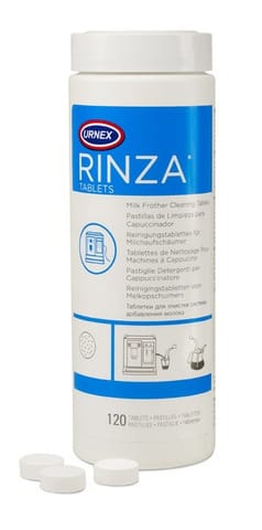 ⁨Urnex Rinza Tablets - Tabletki do czyszczenia spieniacza - 120 szt⁩ w sklepie Wasserman.eu