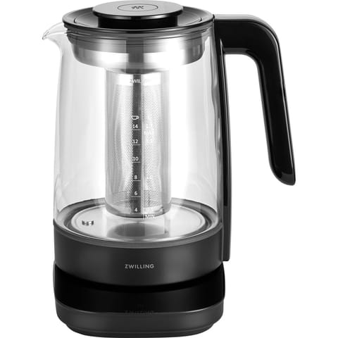 ⁨Czajnik elektryczny z wkładem do herbaty Zwilling Enfinigy - Czarny, 1.7 ltr⁩ w sklepie Wasserman.eu