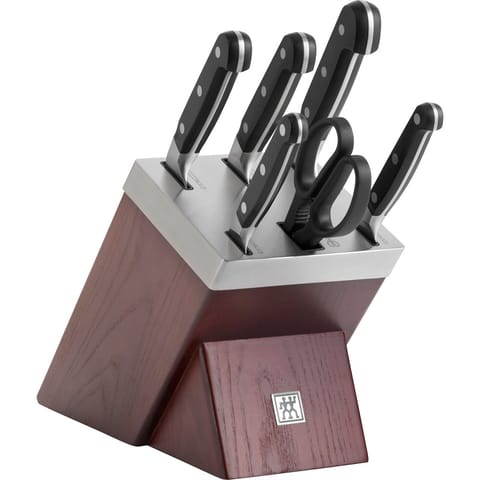 ⁨Zestaw noży Zwilling Pro w bloku 38448-007-0 (6 elementów)⁩ w sklepie Wasserman.eu