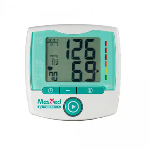 ⁨Automatic wrist blood pressure monitor MesMed MM-245 NFC Erinte⁩ at Wasserman.eu