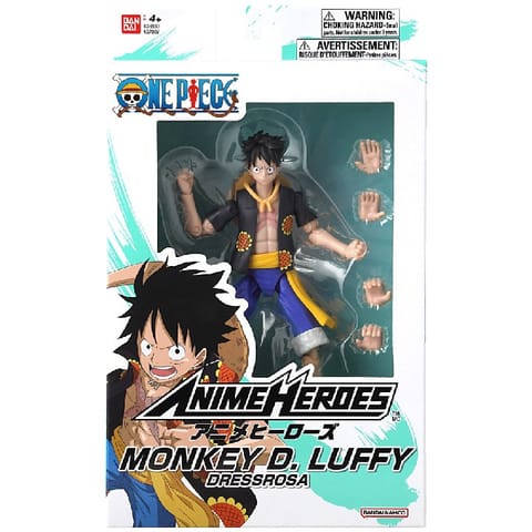 ⁨ANIME HEROES ONE PIECE - MONKEY D. LUFFY DRESSROSA⁩ at Wasserman.eu