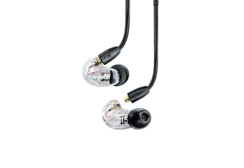 ⁨Shure AONIC 215 - in-ear headphones with single transducer and 3.5mm cable (transparent)⁩ at Wasserman.eu