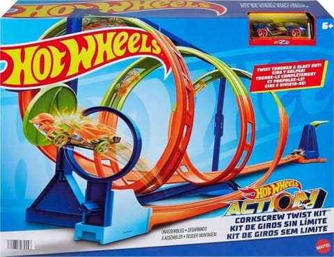 ⁨Hot Wheels Action Corkscrew Twist Kit⁩ at Wasserman.eu