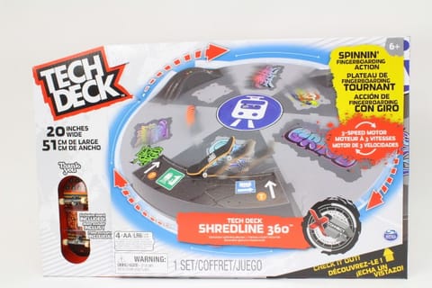 ⁨SPIN TechDeck Shredline360 skatepark 6064746 /3⁩ at Wasserman.eu