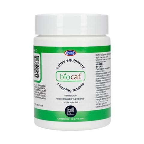 ⁨Urnex Biocaf - Cleaning tablets - 120 pieces⁩ at Wasserman.eu