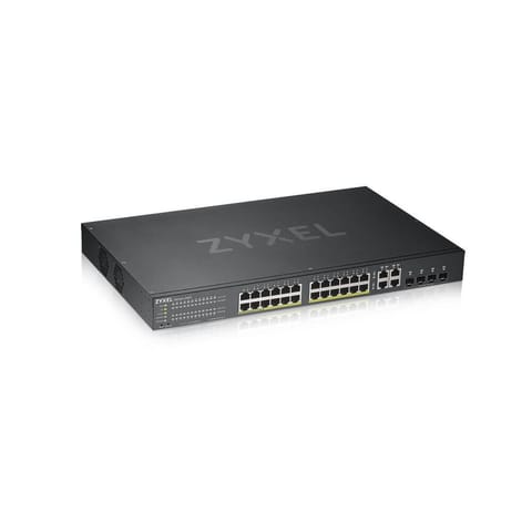 ⁨Zyxel GS1920-24HPV2 Managed Gigabit Ethernet (10/100/1000) Power over Ethernet (PoE) Black⁩ at Wasserman.eu