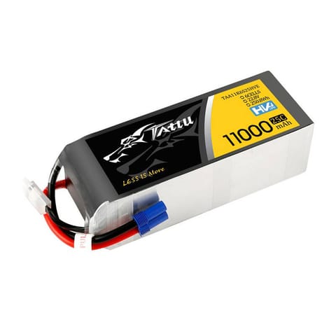 ⁨Akumulator Tattu 11000mAh 22.8V HV 25C 6S1P Lipo Pack z konektorem EC5⁩ w sklepie Wasserman.eu