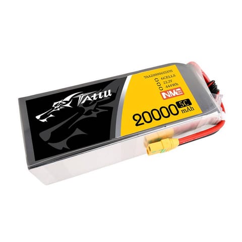 ⁨Akumulator Tattu NMC 20000mAh 22.2V 5C 6S1P Lipo Pack z konektorem XT90-S⁩ w sklepie Wasserman.eu