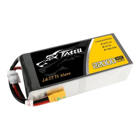 ⁨Akumulator Tattu 22000mAh 22.2V 30C 6S1P Lipo Pack z konektorem XT90-S⁩ w sklepie Wasserman.eu