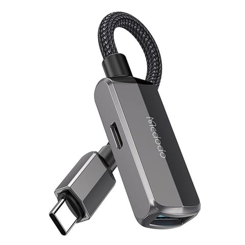 ⁨Adapter OTG 2w1 USB-C do USB-C + USB-A Mcdodo CA-2830⁩ w sklepie Wasserman.eu